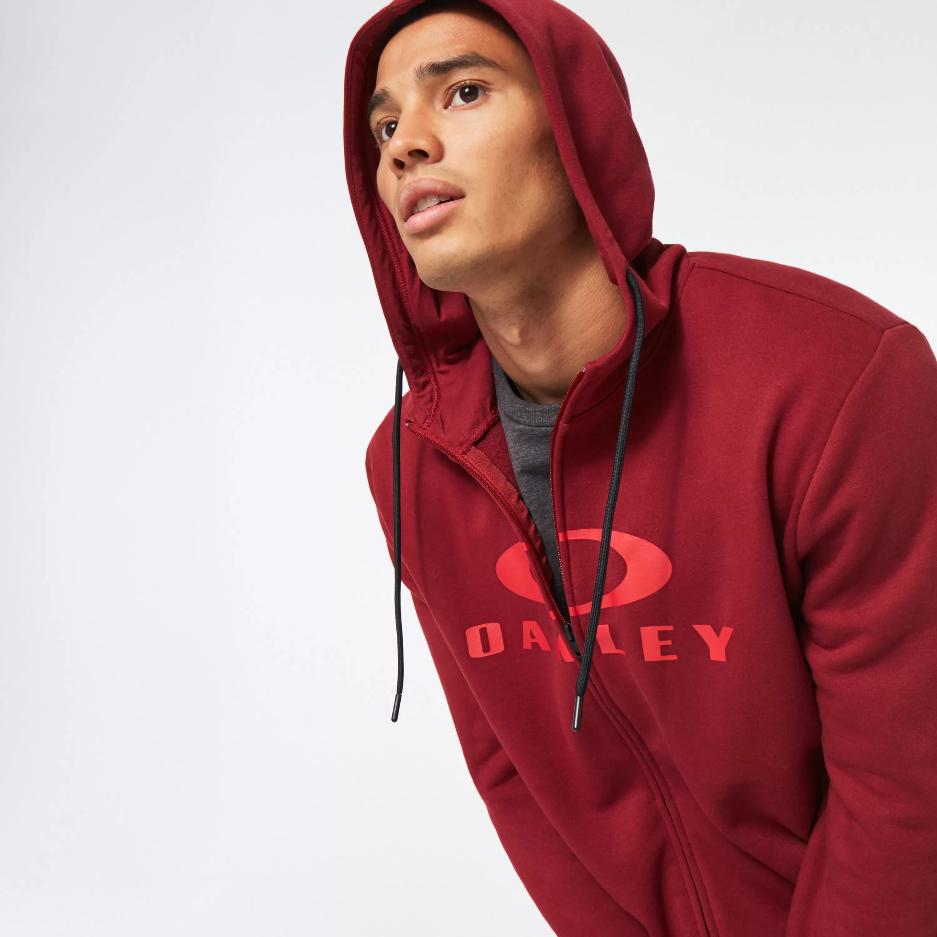 Mens Oakley Bark Fz Hoodie 2.0