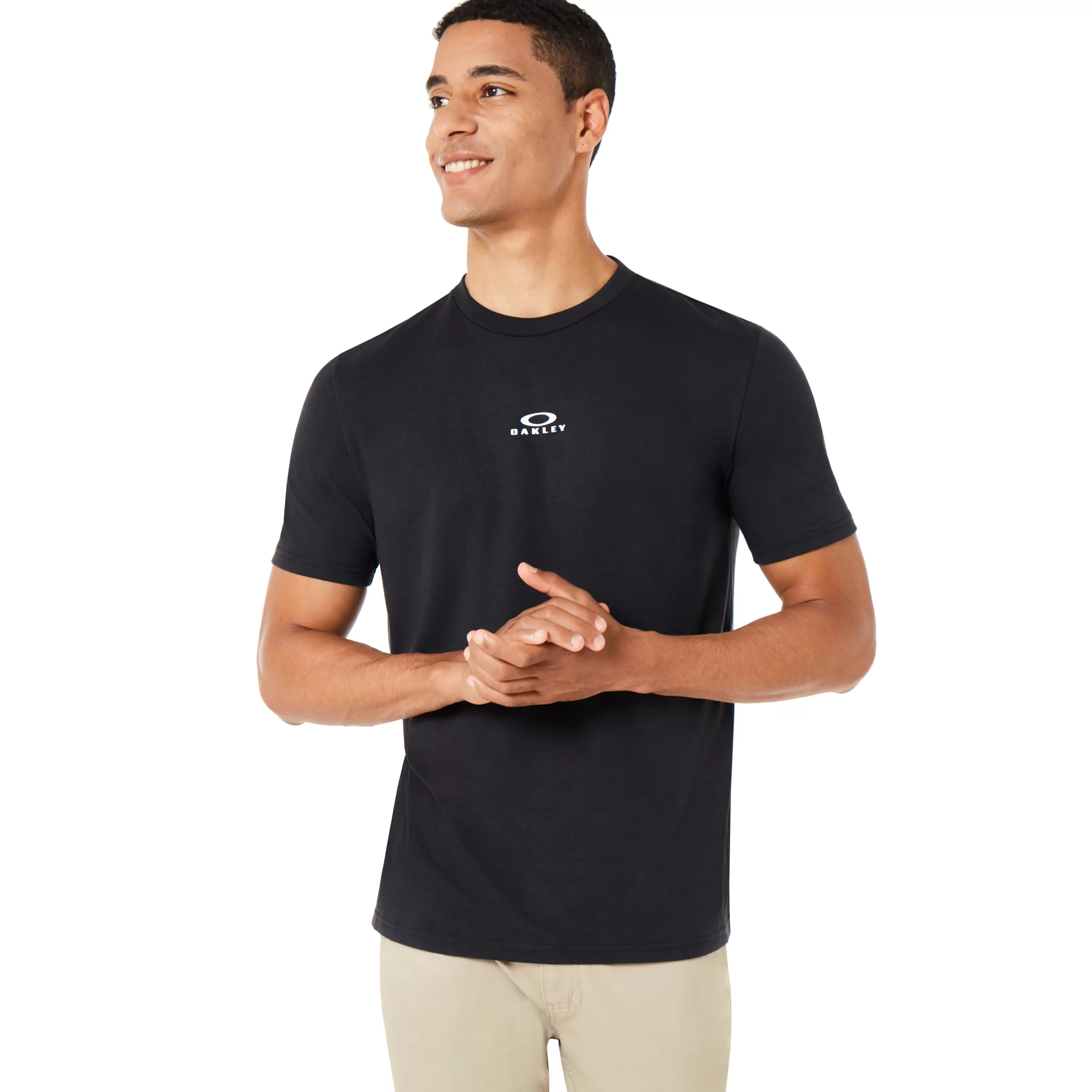 Mens Oakley Bark New Short Sleeve