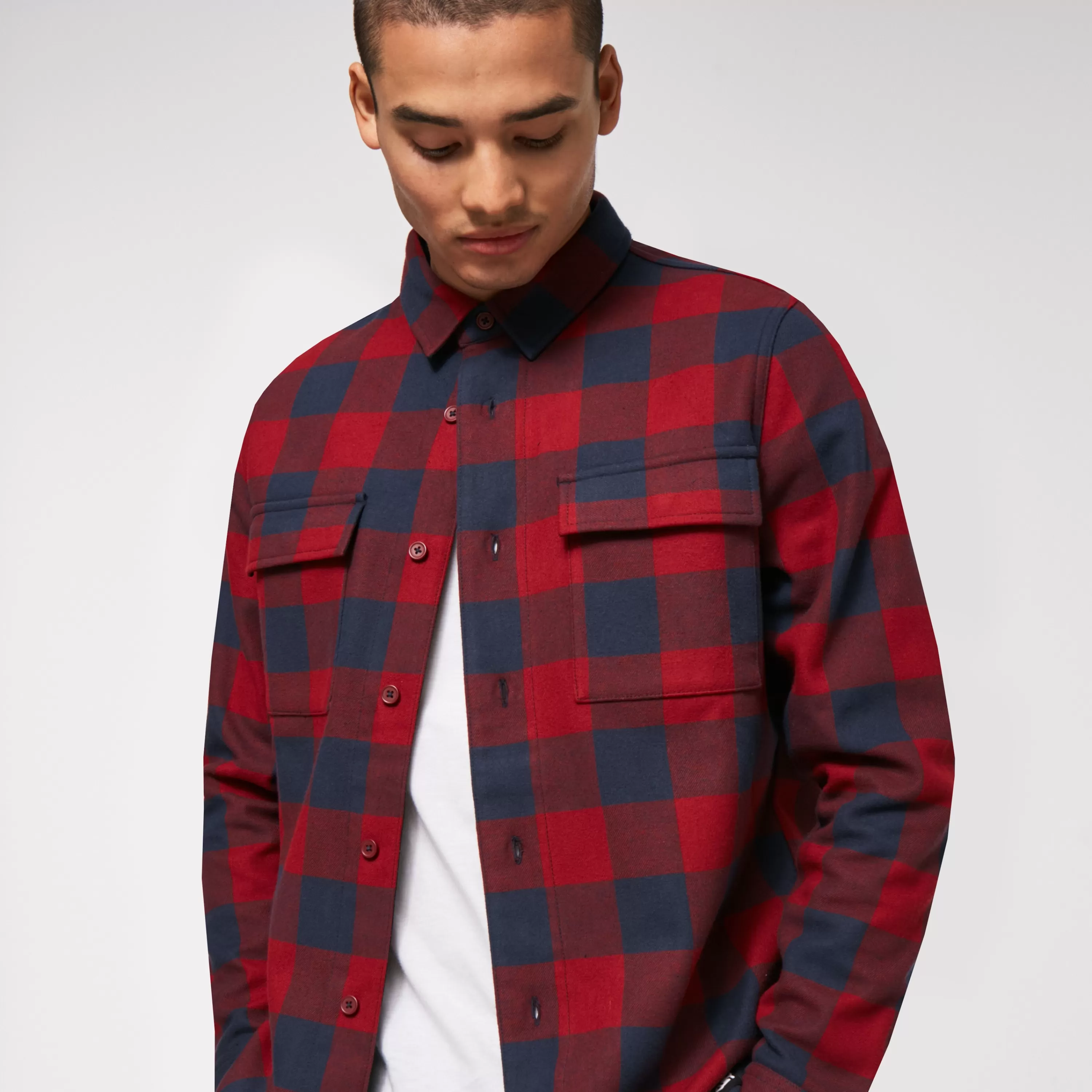 Mens Oakley Bear Cozy Flannel