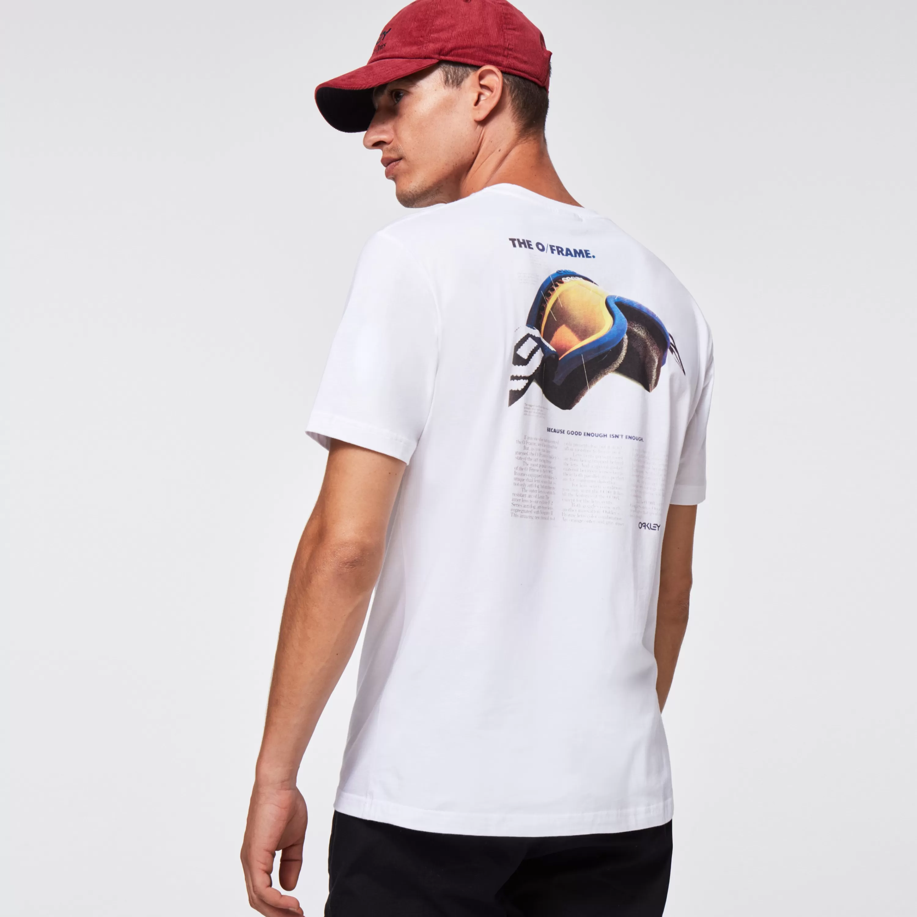 Mens Oakley Heritage O Frame Tee