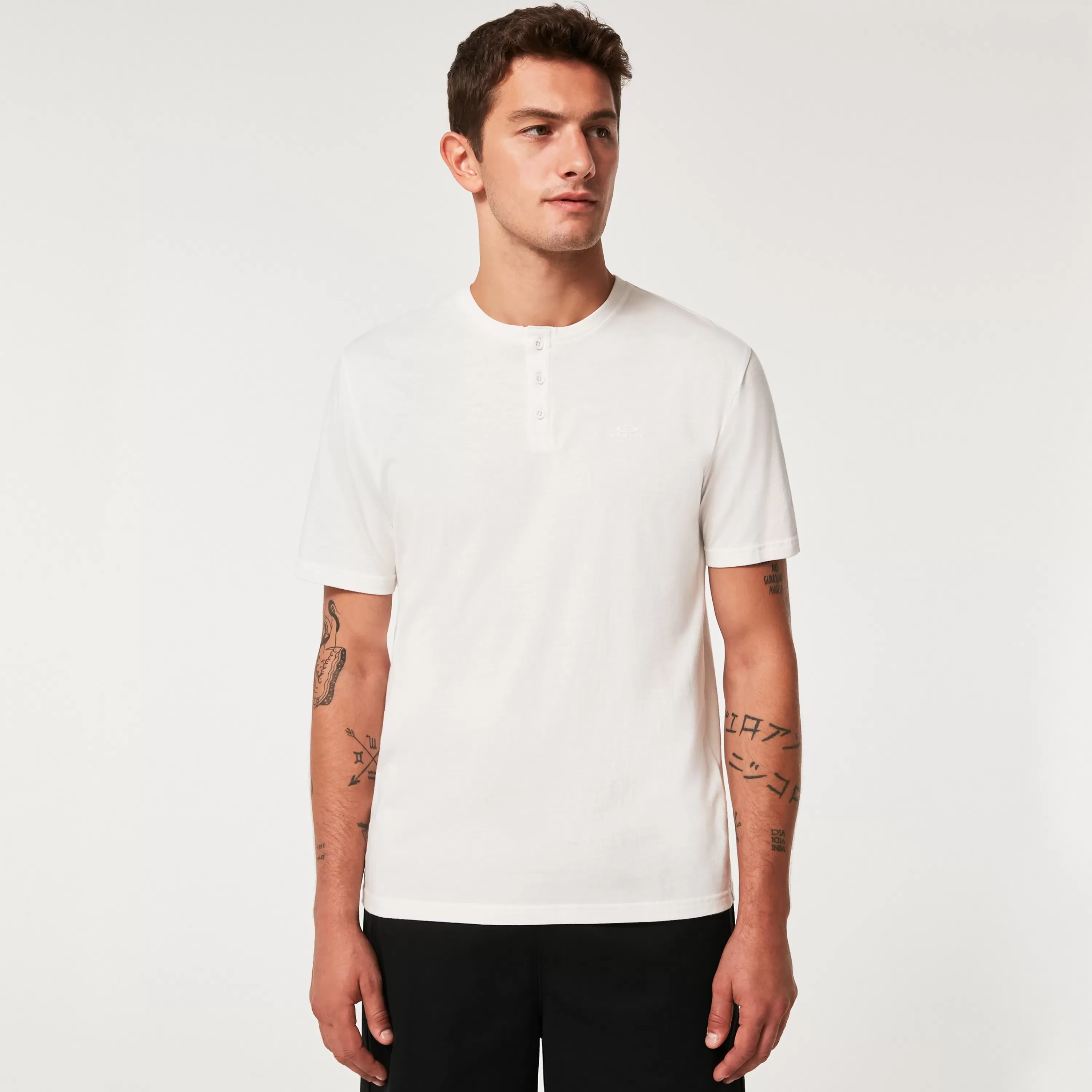 Mens Oakley Relax Henley Tee