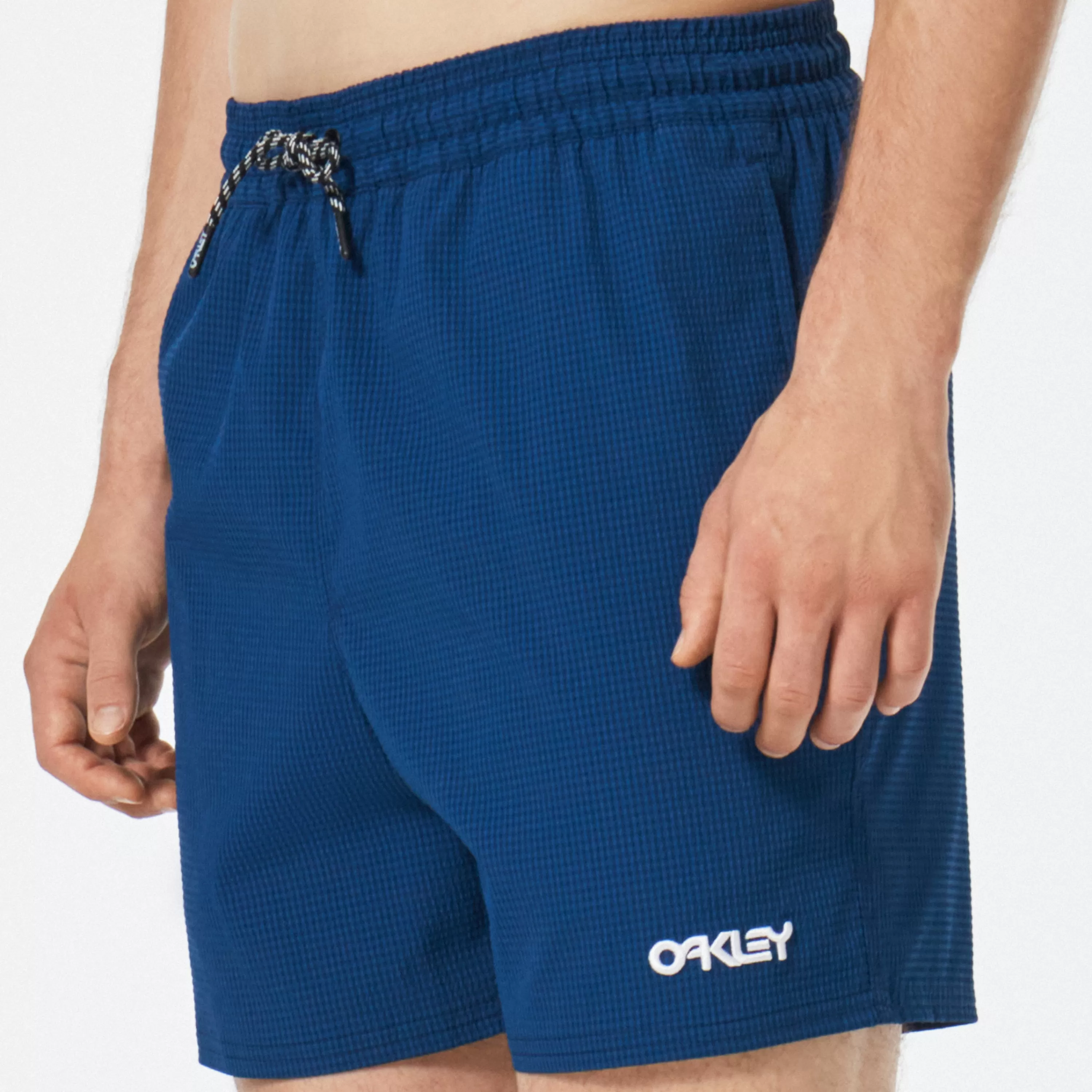 Mens Oakley Seersucker 16" Beach Short